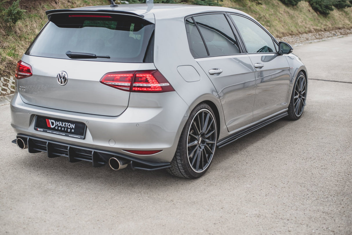 MAXTON RACING DURABILITY SIDE SKIRTS DIFFUSERS VW GOLF VII MK7 GTI