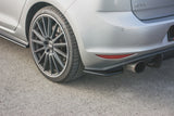 MAXTON REAR SIDE SPLITTERS V.2 VW GOLF VII MK7 GTI