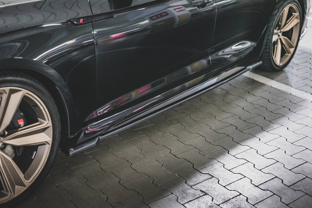 MAXTON SIDE SKIRTS DIFFUSERS AUDI RS5 SPORTBACK F5 FACELIFT