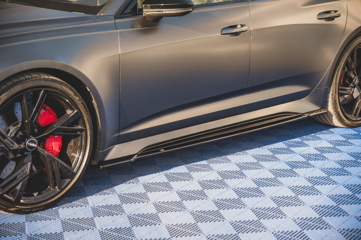 MAXTON SIDE SKIRTS DIFFUSERS V.1 AUDI RS6 C8 / RS7 C8