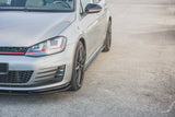 MAXTON SIDE SKIRTS DIFFUSERS V.2 VW GOLF VII MK7 GTI (NARROW)