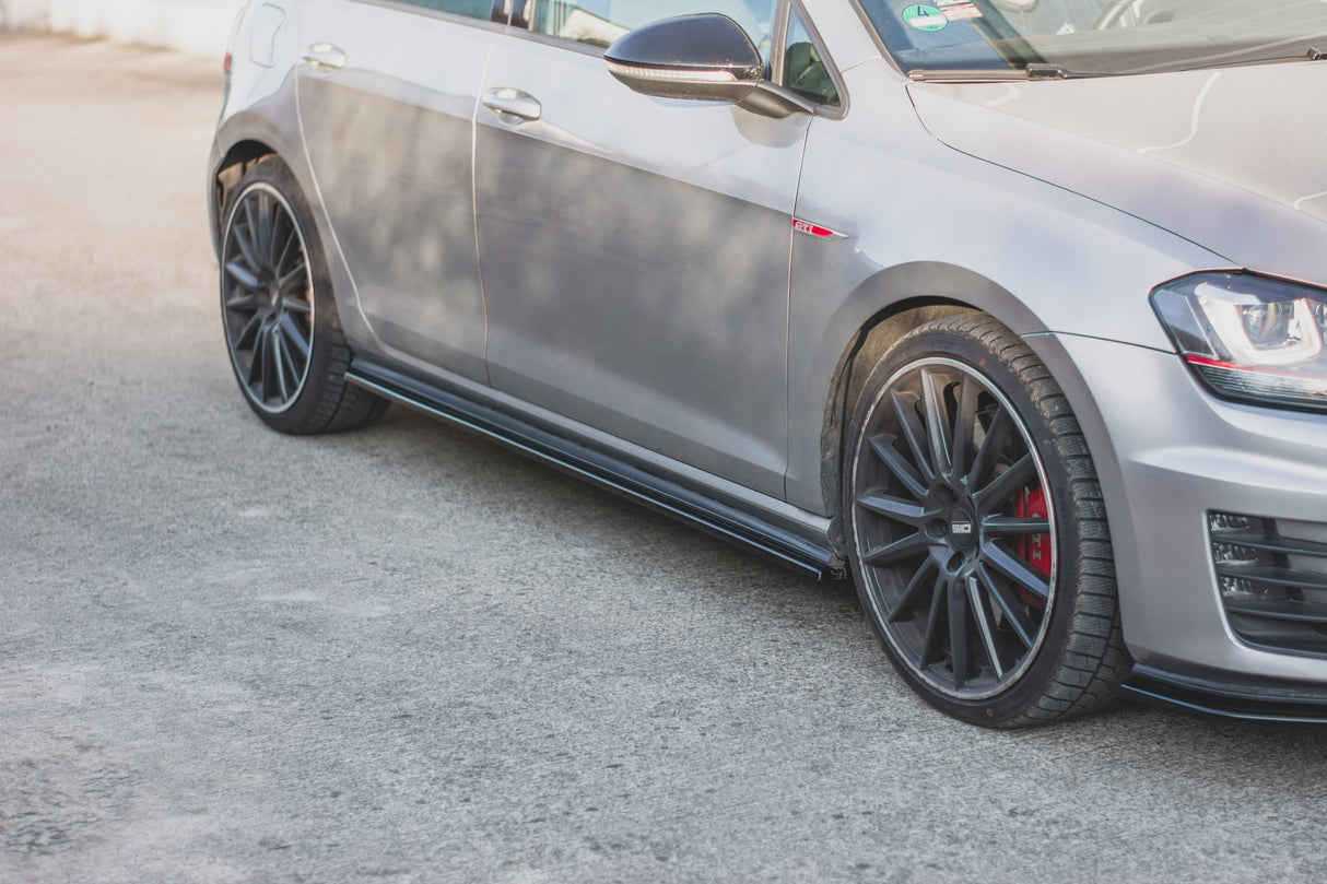 MAXTON SIDE SKIRTS DIFFUSERS V.2 VW GOLF VII MK7 GTI (NARROW)
