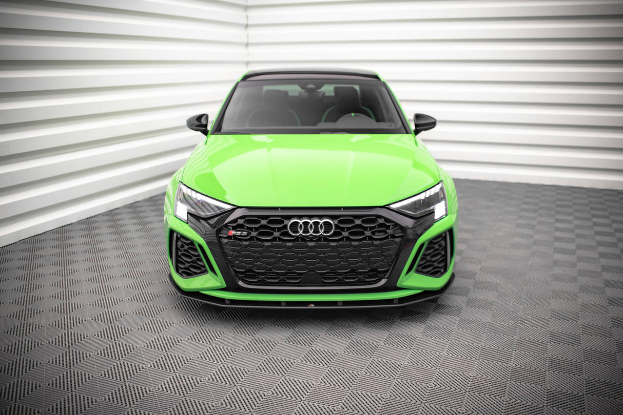 MAXTON STREET PRO FRONT SPLITTER AUDI RS3 8Y