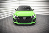 MAXTON STREET PRO FRONT SPLITTER AUDI RS3 8Y