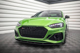 MAXTON STREET PRO FRONT SPLITTER AUDI RS5 F5 FACELIFT
