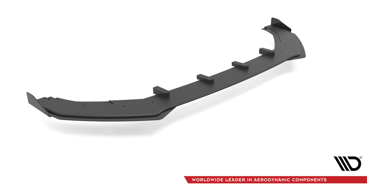 MAXTON STREET PRO FRONT SPLITTER V.1 + FLAPS VOLKSWAGEN GOLF VII R MK7