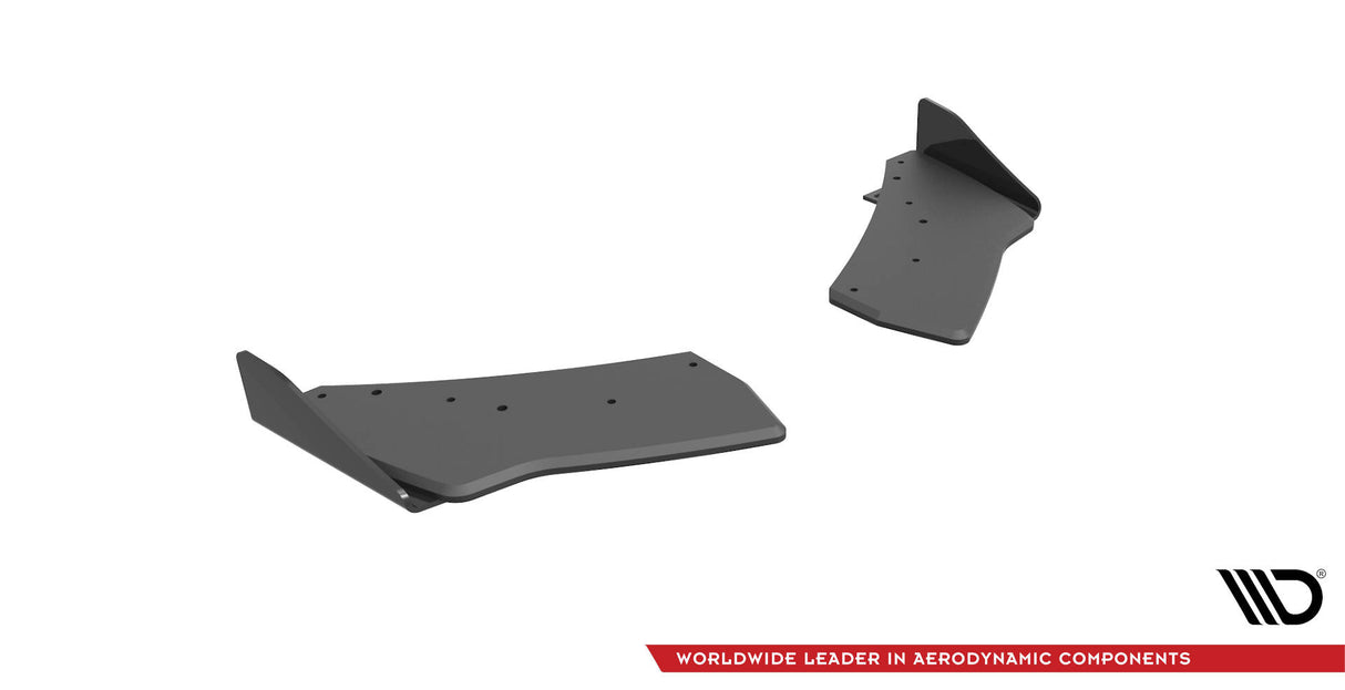 STREET PRO REAR SIDE SPLITTERS + FLAPS VOLKSWAGEN GOLF VII R MK7