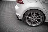 STREET PRO REAR SIDE SPLITTERS + FLAPS VOLKSWAGEN GOLF VII R MK7