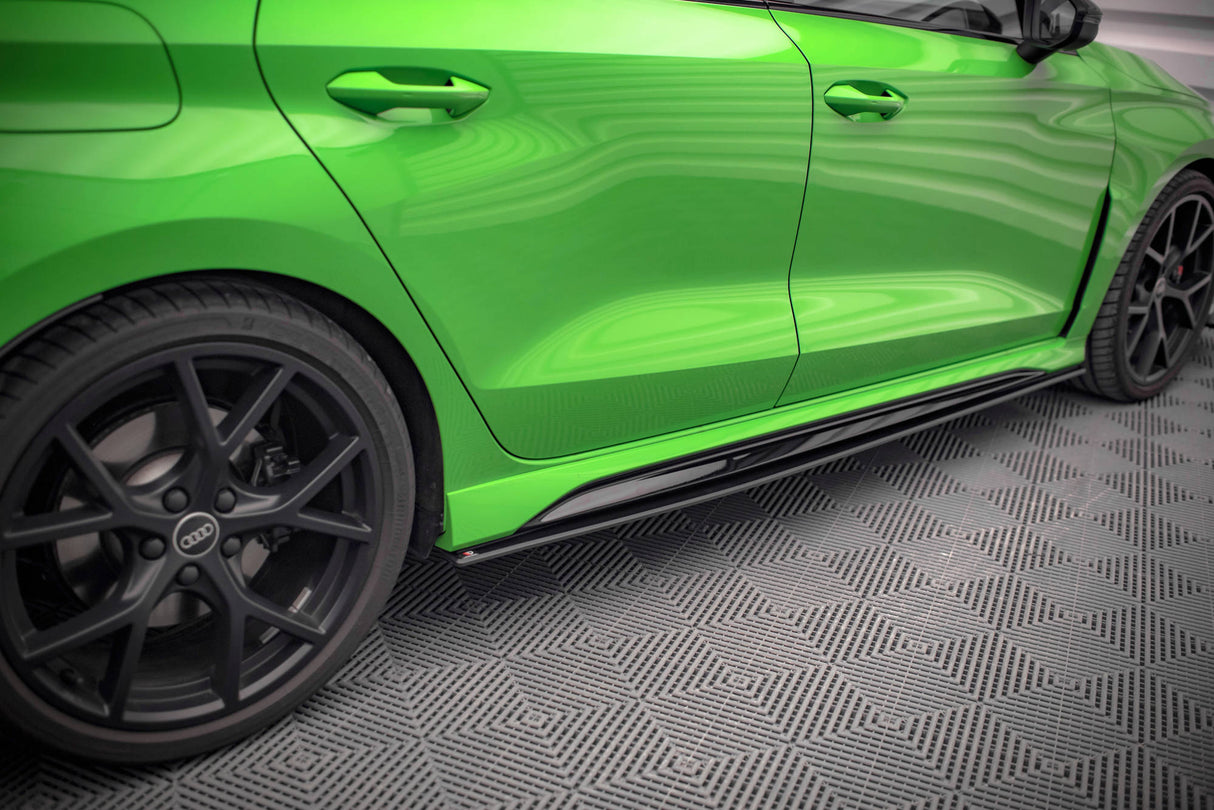 MAXTON STREET PRO SIDE SKIRTS DIFFUSERS AUDI RS3 SEDAN 8Y