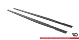 MAXTON STREET PRO SIDE SKIRTS DIFFUSERS AUDI RS5 COUPE F5 FACELIFT