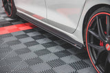 MAXTON RACING DURABILITY SIDE SKIRTS DIFFUSERS VOLKSWAGEN GOLF 8 GTI / GTI CLUBSPORT / R-LINE