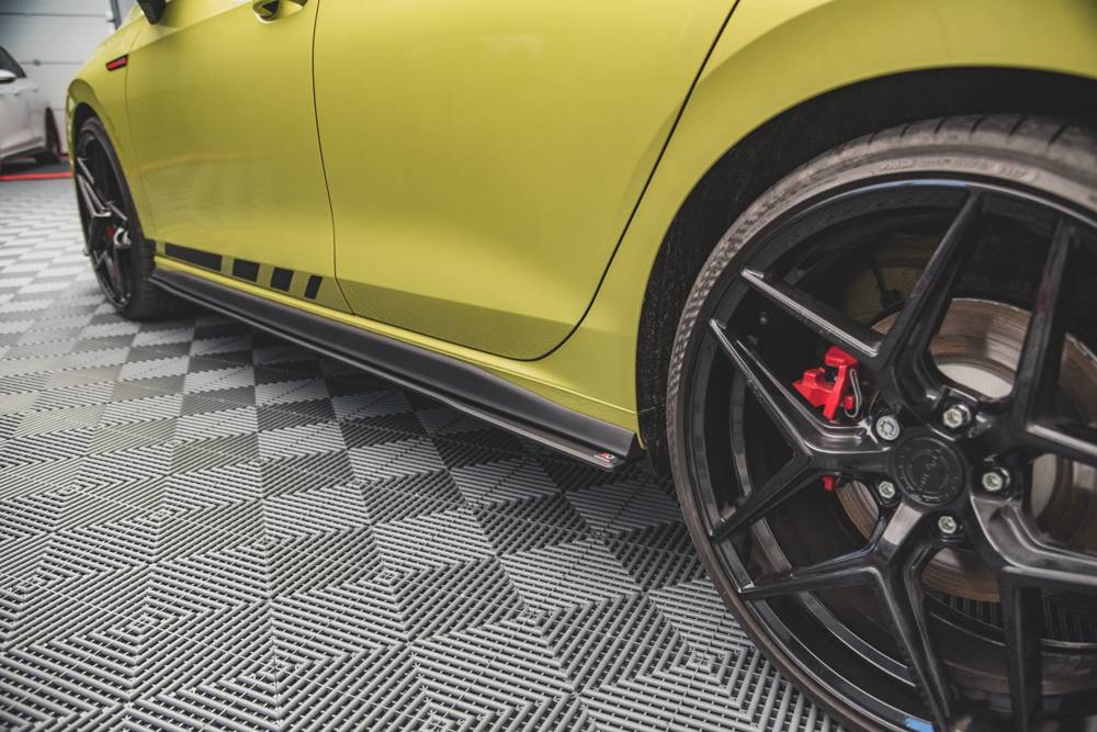 MAXTON RACING DURABILITY SIDE SKIRTS DIFFUSERS VOLKSWAGEN GOLF 8 GTI / GTI CLUBSPORT / R-LINE