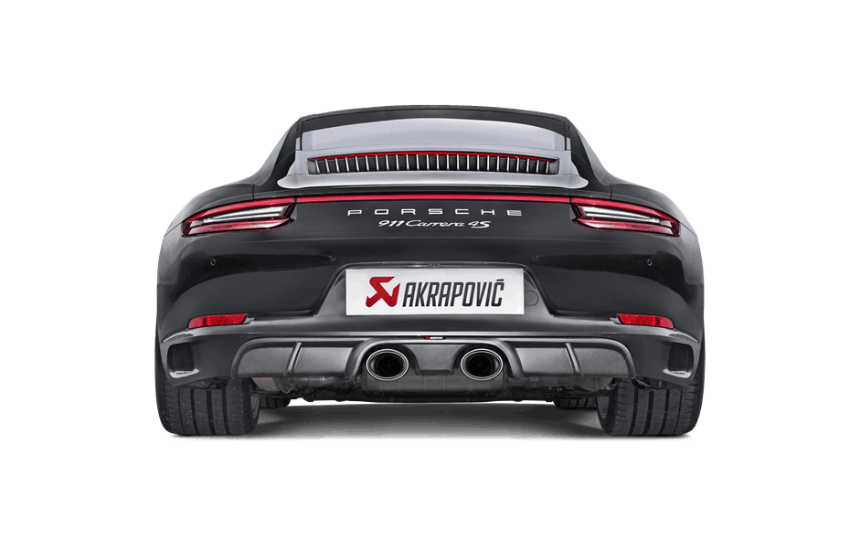 Akrapovič Achter Carbon Fiber Diffuser - Matte PORSCHE 911 CARRERA /S/4/4S/GTS (991.2) 2019