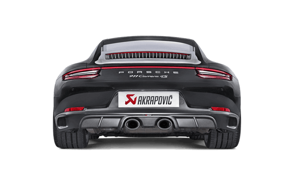 Akrapovič Achter Carbon Fiber Diffuser - Matte PORSCHE 911 CARRERA /S/4/4S/GTS (991.2) 2019