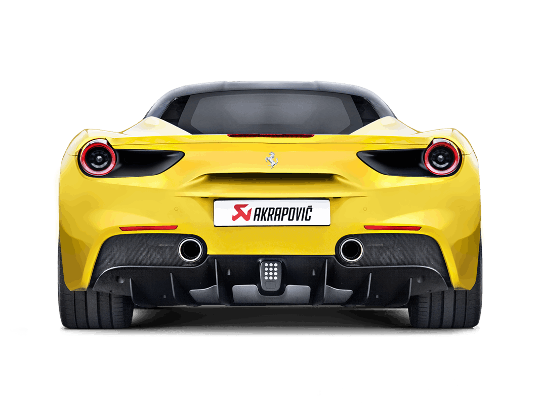 Akrapovič Slip-On Line (Titanium) FERRARI 488 GTB/488 SPIDER 2019